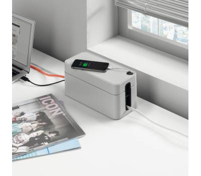 Box Cavoline S - contenitore - per cavi e multipresa 3 entrate - Durable - 5035-10 - 4005546994369 - DMwebShop - 2