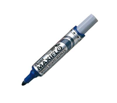 Marcatori Maxiflo con cancellino - punta conica 6 mm - colori assortiti - set 4 + 1 pezzi - Pentel - MWL5M-4N - 5011433133376 - DMwebShop - 2