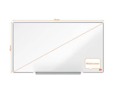 Lavagna bianca magnetica Impression Pro Widescreen - 40 x 71 cm - 32 - Nobo - 1915253 - 5028252609296 - DMwebShop - 3