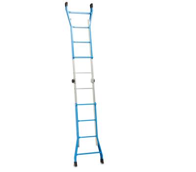 Scala telescopica Everest - 4+4 gradini - in acciaio - Garden Friend - S1405118 - 8023755054656 - DMwebShop - 1