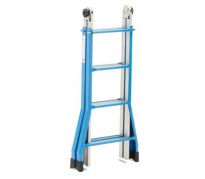 Scala telescopica Everest - 4+4 gradini - in acciaio - Garden Friend - S1405118 - 8023755054656 - DMwebShop - 2