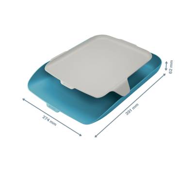 Vaschetta portacorrispondenza con vassoio organizer Cosy - blu - Leitz - 52590061 - 4002432124824 - DMwebShop - 1