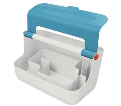Cassetta portaoggetti con maniglia Cosy - blu - Leitz - 61250061 - 4002432126200 - DMwebShop - 2