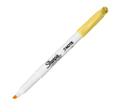 Pennarello S-Note - punta scalpello - colori assortiti - astuccio 4 pezzi - Sharpie - 2138234 - 3026981382345 - DMwebShop - 1