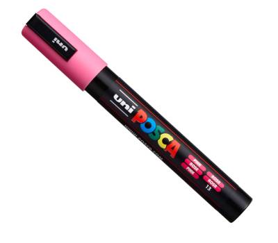 Marcatore Uni Posca PC5M - con coperchio rosso - punta media - colori assortiti - gift box 18 pezzi - Uni Mitsubishi - M 84008547 - 8059484008547 - DMwebShop - 17