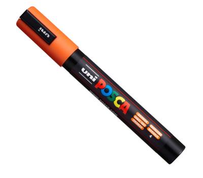 Marcatore Uni Posca PC5M - con coperchio verde - punta media - colori assortiti - gift box 18 pezzi - Uni Mitsubishi - M 84008578 - 8059484008578 - DMwebShop - 14