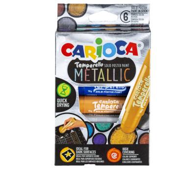 Expo da banco - assortimento Metallic - Carioca - 53249/XMAS - 8003511616854 - DMwebShop - 1