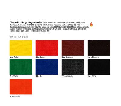 Seduta operativa Nereide NDAE - con braccioli fissi - arancio - Unisit - NDAE/BRP/IA - DMwebShop - 1