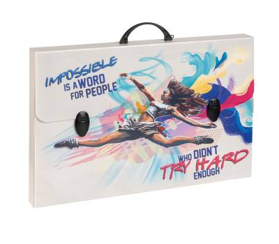 Valigetta polionda Sport 36,5 x 56,5 cm dorso 5,5 cm fantasie assortite - 23174 - 1