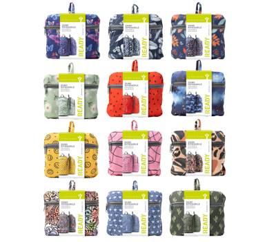 Zaino Ready - 28 x 44 x 15 cm - tela - fantasie assortite - InTempo - 9237RDPK1 In Tempo - 8029221856601 - DMwebShop - 12