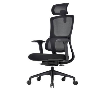 Poltrona semidirezionale Balance - in rete - nero - Unisit - CH3255 - 8059513462111 - DMwebShop - 2