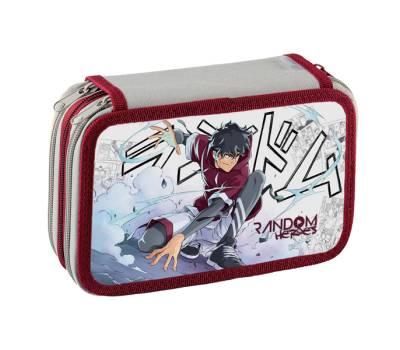 Astuccio 3 Zip Manga - 13 x 20 x 7,5 cm - fantasie assortite - conf. 12 pezzi - Favorit - 400184012 - 8006779051146 - DMwebShop - 6