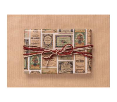 Carta regalo - kraft - Natura - 70 x 100 cm - scatola 100 fogli - Rex Sadoch - N4400GEN - 8006715220841 - DMwebShop - 1