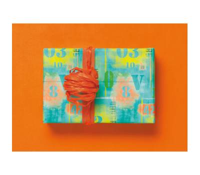 Carta regalo - raso - Colors - 70 x 100 cm - scatola 100 fogli - Rex Sadoch - R4412GEN - 8006715138771 - DMwebShop - 1