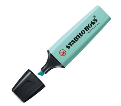 Evidenziatori Boss Pastel - punta a scalpello - colori assortiti - astuccio 8 pezzi - Stabilo - 70/8-3 - 4006381558204 - DMwebShop - 2