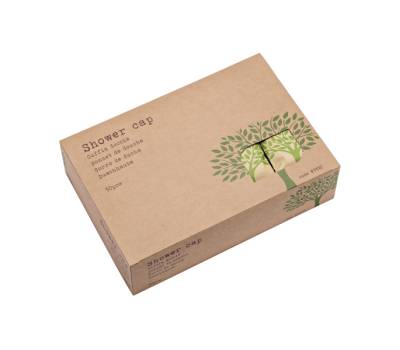 Cuffie doccia imbustate linea Cortesia Natura - conf. 50 pezzi - Leone - W3332 - 8024112008244 - DMwebShop - 1