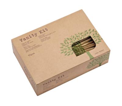 Vanity kit linea Cortesia Natura - conf. 50 pezzi - Leone - W3337 - 8024112009296 - DMwebShop - 1