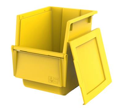Contenitore Ecobin 25 - 25 lt - giallo - Terry - 1003027 - 8005646030277 - DMwebShop - 2