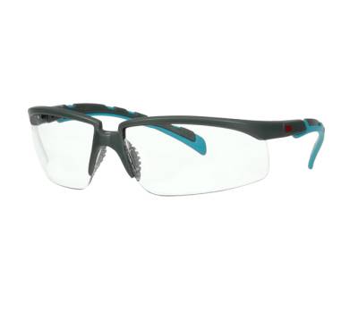 Occhiali di sicurezza Solus 2000 - lenti trasparenti antigraffio - blu - 3M - 7100208751 - 4054596732940 - DMwebShop - 1