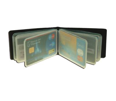 Portacard ad album - 12 scomparti - in PVC gommato - conf. 24 pezzi - Alplast - 1029 - 8015915010299 - DMwebShop - 1