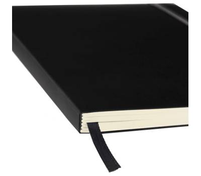 Taccuino Ispira - con elastico - copertina flessibile - A5 - 96 fogli - puntinato - nero - Fabriano - 19614810 - 8001348221241 - DMwebShop - 1