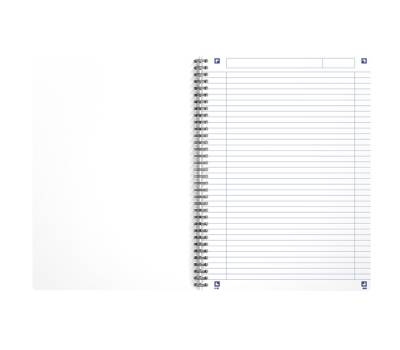 Maxiquaderno Rec'up - spiralato - A4 - 1 rigo - 90 gr - 180 fogli - colori assortiti - conf. 5 pezzi - Oxford - 400154144 - 3020120178370 - DMwebShop - 3