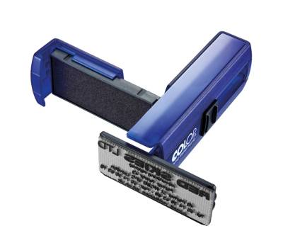 Timbro Pocket Stamp Plus 40 - autoinchiostrante - 23 x 59 mm - 6 righe - blu indingo - Colop - PSP40IN - 9004362508359 - DMwebShop - 1