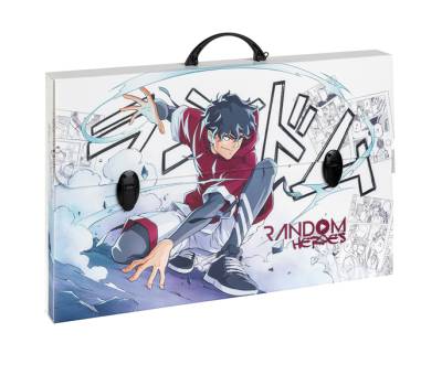 Valigetta Polionda Manga 36,5 x 56,5 cm dorso 5,5 cm fantasie assortite - 26043 - 2