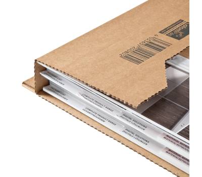 Scatola postale CP 020 - fustellata - 380 x 290 x 80 mm - conf. 20 pezzi - Colompac - CP020.17 - 4033657201700 - DMwebShop - 3