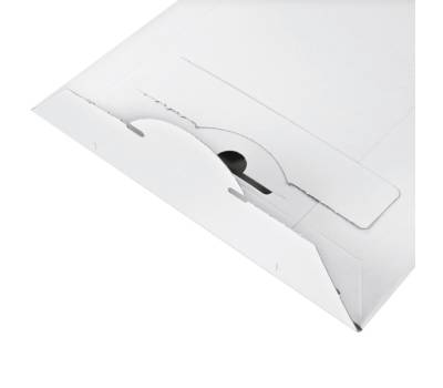 Busta a sacco - in cartone - chiusura autoadesiva - 260 x 345 x 30 mm - bianco - conf. 100 pezzi - Colompac - CP012.05/100 - 4033657120513 - DMwebShop - 3