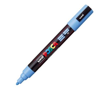 Marcatore Uni Posca PC5M - punta media 1,8 - 2,5 mm - colori assortiti pastel - conf. 4 pezzi - Uni Mitsubishi - M PC5MP 4P - 8007404250910 - DMwebShop - 1