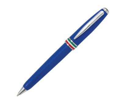 Penna sfera Aldo Domani - punta M - fusto azzurro italia - Monteverde - J059737 - 80333597378 - DMwebShop - 1