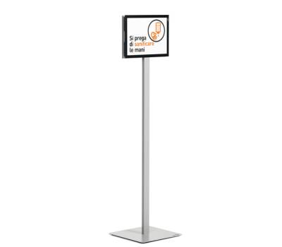 Espositore Info Stand Basic - da pavimento - A4 - Durable - 5012-57 - 4005546730325 - DMwebShop - 1