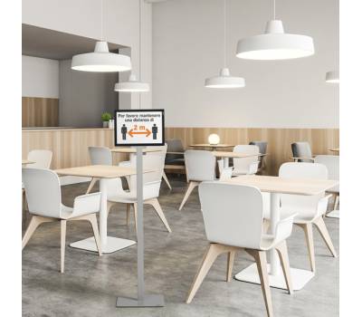 Espositore Info Stand Basic - da pavimento - A4 - Durable - 5012-57 - 4005546730325 - DMwebShop - 3