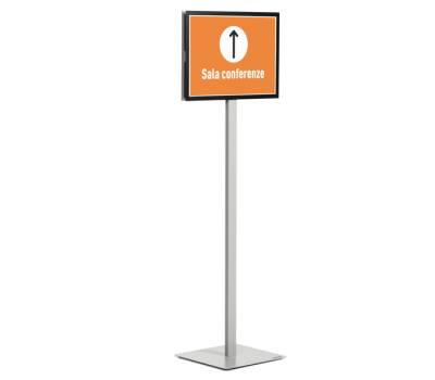 Espositore Info Stand Basic - da pavimento - A3 - Durable - 5013-57 - 4005546730332 - DMwebShop - 1