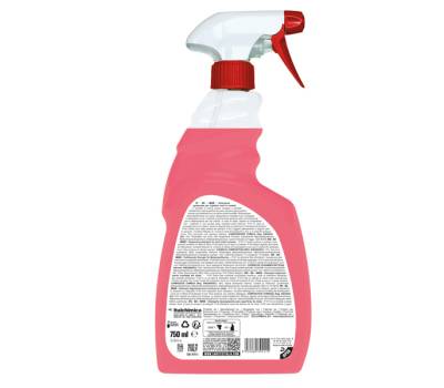 Detergente sgrassante S6 Inox - per superfici - 750 ml - Sanitec - 1875-S - 8032680392115 - DMwebShop - 1