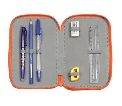 Astuccio 3 zip - 13 x 20 x 7,5 cm - colori e fantasie assortiti - conf. 6 pezzi - Carioca - 42807 - 8003511214449 - DMwebShop - 4