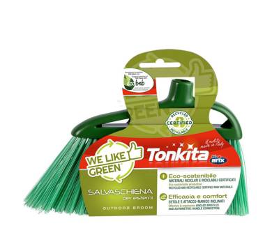 Scopa ecologica - per esterni - Tonkita Professional - 4 672 - 8008990067203 - DMwebShop - 1