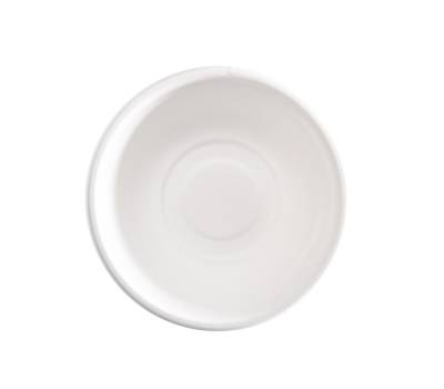 Coppetta monouso per dessert rotondo diametro 13 - 5 cm 390 ml canna da zucchero bianco Signor Bio BBC001BIO50B - 27206 - 1