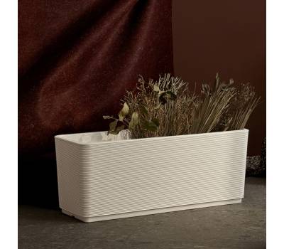 Vaso rettangolare Sinai Dot - 131 lt - sabbia - Teraplast - 37474098306 - 8051560187085 - DMwebShop - 1