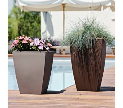 Vaso Quadro Veneto - 56 lt - cappuccino - Teraplast - 11407065201 - 8051560007376 - DMwebShop - 1