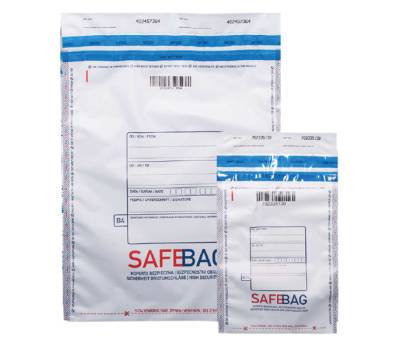Sacchetti di sicurezza Safe Bag - per corrieri - C3 - 32,1 x 47 + 4 cm - bianco - conf. 100 pezzi - Bong Packaging - 68284 - 5901947056547 - DMwebShop - 1