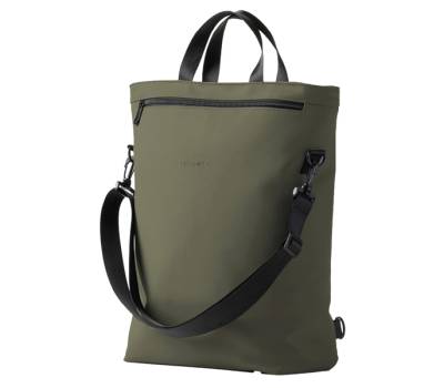 Borsa zainabile Roll top Drop 30 x 44 x 14 cm gomma verde - 29795 - 1