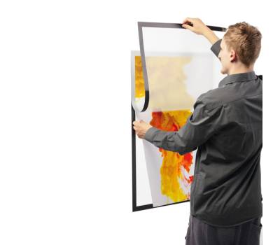Cornice adesiva Duraframe Poster - 50 x 70 cm - argento - Durable - 5054-23 - 4005546732459 - DMwebShop - 7