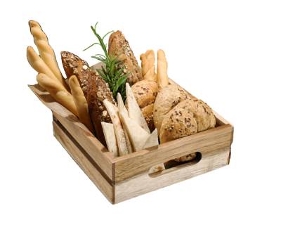 Cassetta per alimenti - 20 x 20 x 7 cm - legno di acacia - Leone - S5003 - 8024112632012 - DMwebShop - 1