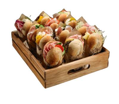 Cassetta per alimenti - 32,5 x 26,5 x 7 cm - legno di acacia - Leone - S5004 - 8024112632029 - DMwebShop - 1