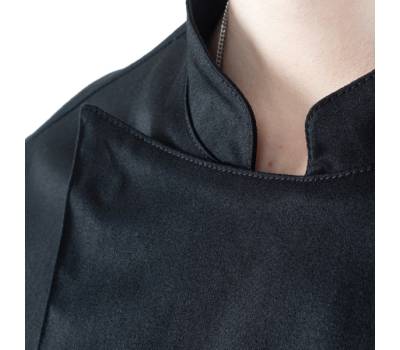 Giacca da cuoco Adriano - a manica lunga - taglia M - nero - Giblor's - Q8G00184-U32-M - 8056149337707 - DMwebShop - 2