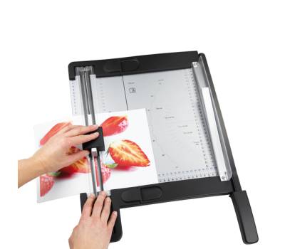 Taglierina Homeoffice 2in1 - lama rotante + ghigliottina - A4 - Titanium - 0c500_titanium - 8025133125163 - DMwebShop - 3