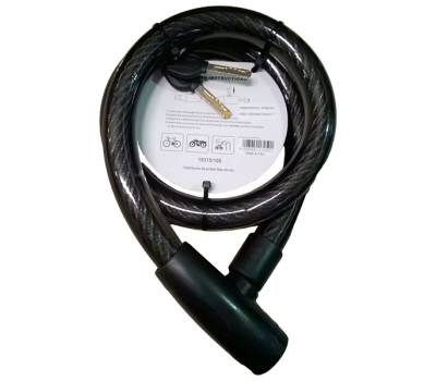 Lucchetto cavo corazzato a 2 chiavi diametro 25 x 100 mm Metalplus - 28042 - 1