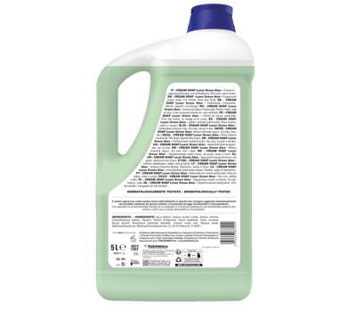 Crema di sapone Luxor Green - 5 lt - aloe verde - Sanitec - 1081 - 8054633837924 - DMwebShop - 1